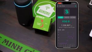 Aptomat 63A/220V Đo Năng Lượng Hunonic Notec Theo Dõi Lượng Điện Tiêu Thụ Điều Khiển Từ Xa Qua Wifi