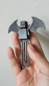 Manananggal Bookmarks - 3D Printed Luminous / Glow-in-the-Dark - Filipino folklore halloween