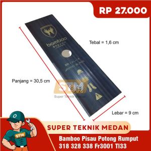 Pisau Mesin Potong Rumput 318 328 338 Fr3001 Tl33 Bamboo