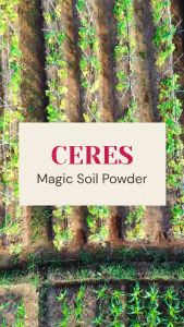 100% CERES ORGANIC MAGIC SOIL POWDER 黑水 (FAST GROW FOR VEGETABLE FRUITS FLOWERS - CONCENTRATE SOIL ENHANCER)