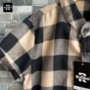 R001 Busana Muslim Anak Laki Laki usia 2-10 Tahun Baju Kemeja Koko Kurta Kemko Anak Flanel Premium