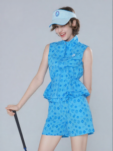 CASTELBAJAC GOLF | Fitted Print Lightweight Matchable Golf Vest