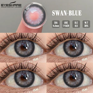 EyeShare | EYESHARE 2pcs Color Contact Lenses for Eyes Green Eye Contacts Soft Blue Lenses Gray Makeup Lens High Quality Brown Eyes Lens