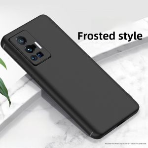 Henyou | Vivo Iqooz8 Silicone Phone Case Matte Anti-Fingerprint Anti-Sweat Full Protection Soft Shell For Men And Women Business Creative Style