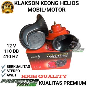 KLAKSON KEONG 12 Volt MOTOR MOBIL ORIGINAL HELIOS TWIN TONE HIGH QUALITY