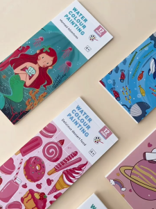 EmmAmy® DIY Watercolor Painting Childrens Picture Book with Water Coloring Kids Painting Gifts Colouring Books