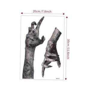 Halloween Decoration Horror Sticker PVC Wall Pasted Halloween