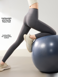 miiow | High Waist Yoga Pants Women Summer Tight Fit Quick Dry Fitness Shark Skin Pants Outerwear Tummy Control Butt Lifting