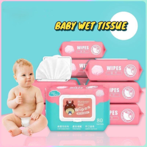Tisu Basah Bayi / Tisu Non Alkohol / Tisu Tanpa Pewangi 80 Lembar / Baby Wipes Tisue