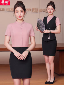 XINYU | Summer New Chinese Style Hotel Waitress Uniform