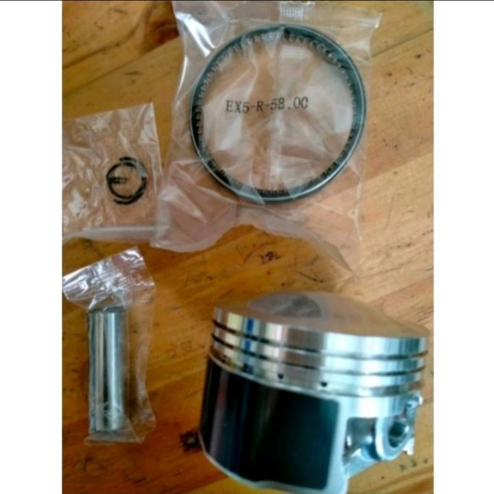 Piston seher jenong racing 58 mm pen 13 komplit Ring Dan Pen