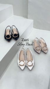 Viditi Zuri Sling Back // Sepatu Import Wanita // Lepes // Teplek // Kerja // Kuliah // Kantor // Flat Shoes