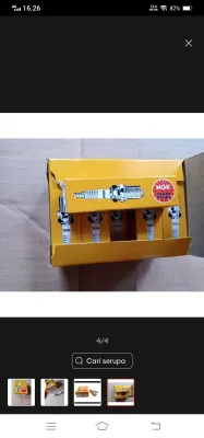Busi 10pcs C7HSA NGK Honda Grand - Supra - Yamaha Mio Jupiter pala PUTIH grosir termurah