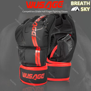 Boxing Gloves Sparring Gloves Men Women Training Professional MMA Half-Finger Fighting Boxing Gloves Sanda Fighting