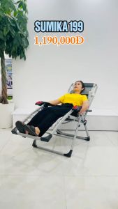 GHẾ XẾP THƯ GIÃN SUMIKA. MODEL: 199  - NỘI THẤT BẢO AN