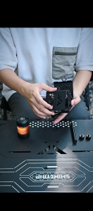 SHINETRIP Light Array Series Shadow Wandering Lampshade Atmosphere 19 Aluminum Hollow Metal Light Shadow Lampshade Style