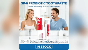 SP-6 Probiotic Toothpaste Gentle Whitening & Gum Care Fresh Breath Oral Care