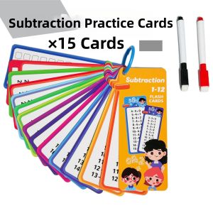 gumahus | Multiplication Division Practice Game Calculating Educational Cards