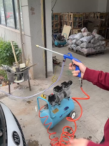 Pistol Cuci Steam Nozzle Konektor Gun Selang cm Tekanan Tinggi Air 90 40cm Type Semprotan Paket Serbaguna EU BR166