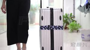 Luggage Strap Belt With Buckle Wide Adjustable Length Multifunction Packing Straps Belt 20" to 32" Travel Suitcase
