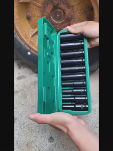 JLIFE impact wrench socket set deep socket wrench set deep socket 1 2 drive impact wrench socket adaptor sucket wrench