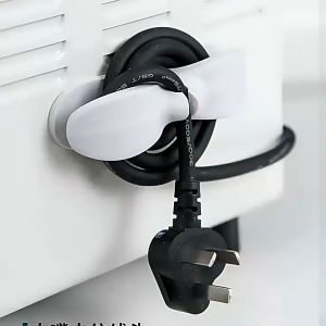 COMBO 3 Dụng Cụ Quấn Dây Điện Gọn Gàng Giá Đỡ Cố Định Dây Cáp