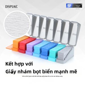 DSPIAE XSS-S01 Series Làm Mới Bọt Biển Giấy Nhám Mô Hình Miệng Nước Mài Và Đánh Bóng Bộ Dụng Cụ Chất Liệu Nhựa Cho DIY Sơn & Trang Trí