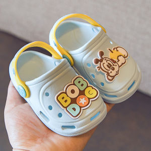 Bobdog Childrens Summer Sandals Anti-slip Girls Clog Shoes Comfortable Home Slippers Breathable Footwear for Boys And Girls