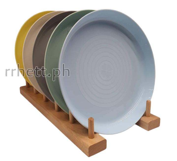 rrhett.ph 6PC IKEA KALAS BPAFREE STACKABLE FOOD COLORFUL PLATES