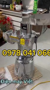 Máy xay tam thất đa năng xay Tam thất Nghệ đen các loại dược liệu thu ốc bắc dạng hạt củ rễ cây… AK55