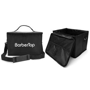 Barber Hairdressing Tools Storage Bag Large Capacity Folding Cosmetics Case Waterproof Portable Travel Bag Salon Home Supplies