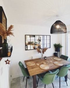 Dekorasi Kaca Cermin Rectanguler Ukuran 20x20cm