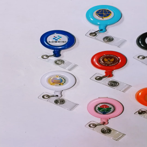 Custom Logo Gantungan Yoyo Id Card Doff (Yoyo Id Card Saja)