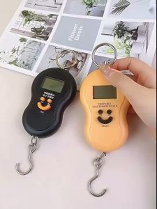 เครื่องชั่งดิจิตอล แบบแขวน เครื่องชั่งมีไปLED  เครื่องชั่งน้ำหนัก ขนาดพกพา ชั่งสินค้าที่มีน้ำหนักไม่เกิน40kg.