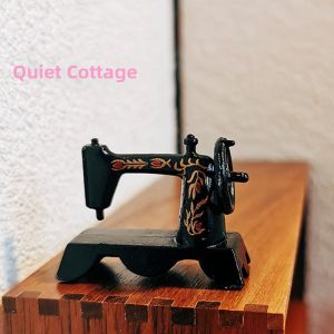 D.I.Y | Miniature Metal Sewing Machine Head Dollhouse Accessory