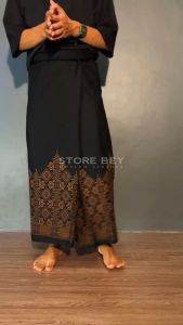 Sarung Batik Motif Bordir Pintu Aceh & Sarung Batik Bali