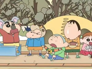 KAYOU | DIY Oil Painting Kit Crayon Shin Chan Anime Character Paint by Numbers Canvas Wall Art for Home Gift