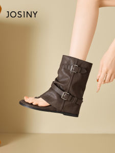 Josiny | Heel-Enhancing Toe Clip Sandals
