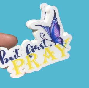 Truth seekers 13pcs/set “ BUT FIRST PRAY” religious Stickers