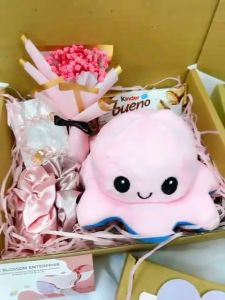 Kotak Hadiah Kejutan Perhiasan Coklat Patung Sotong Surprise Gift Box Birthday For Woman Gift Box Chocolate Jewellery Gift Box Surprise