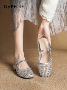 Daphne | Chunky Heel Summer Sandals Breathable Design Mary Jane Single Shoes