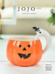 JOJO LIFE | Halloween Pumpkin Ceramic Mug