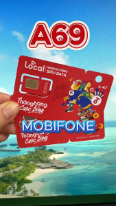 ( SẴN SLL ) Sim 4G Local Mobifone A69 - ƯU ĐÃI 2GB/NGÀY DATA TỐC ĐỘ CAO - MIỄN PHÍ ỨNG DỤNG GỌI XE BE - MIỄN PHÍ 1 THÁNG ĐẦU - FREESHIP - CHƯA KÍCH HOẠT