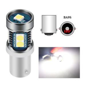 KEVANLY | 2pcs Car BA9S T4W Led Bulb BAX9S BAY9S H21W H6W LED Car Signal Lamp Led Bulb Canbus Interior Light Dome Lamp Parking Lights 12V