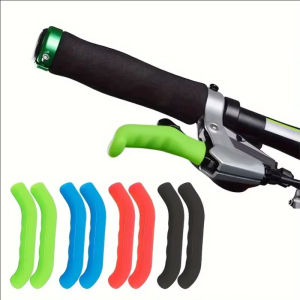 1/2/5pairs Brake Lever Grip Purple Red Blue Silicone Protector For Mtb Bmx Scooter Bike Levers Cover Bicycle Accessories