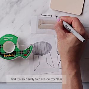 Băng dính kì diệu 3M 122 kích thước 19mm x16.5m