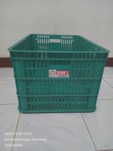 Keranjang alat sortir lele alumunium Bak Sortir Ikan Lele konsumsi 60cmx40cm
