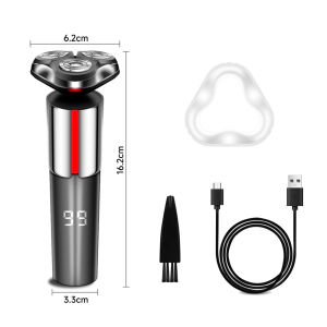 Người đàn ông của máy cạo râu điện sạc điện Razor cho xách tay cho nam Máy cạo râu cho ướt và khô sử dụng món quà lý tưởng cho nam giới