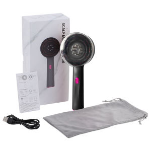 Hailicare | Electric Vibration Massage Comb Red Light Scalp Follicle Comb Head Acupuncture Points Oil Massager Anti-hair Loss Device