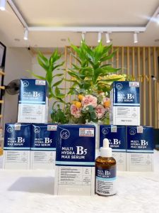 Tinh chất phục hồi dưỡng trắng B5 Hydra Max Serum Repairing & Whitening Prettyskin 50ml